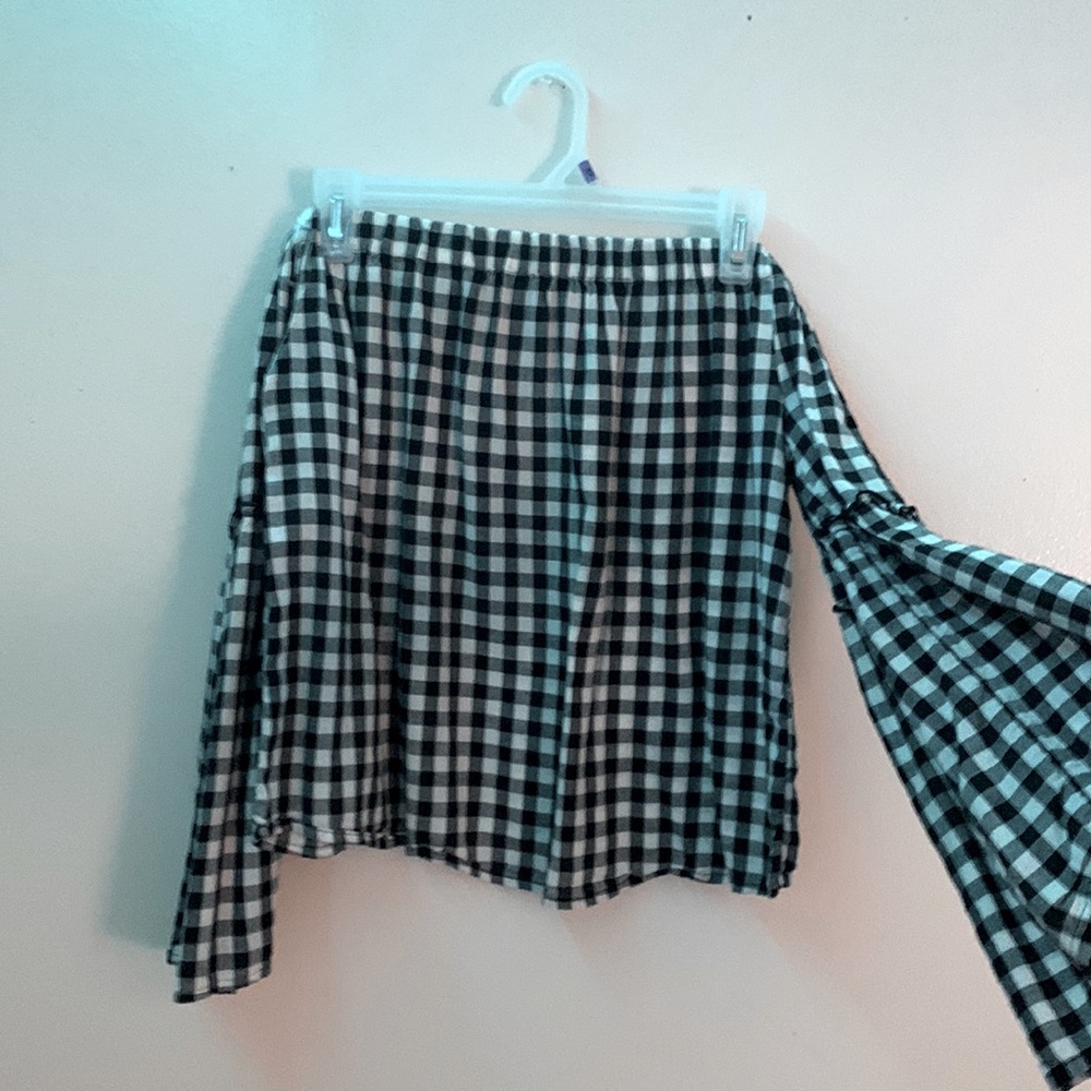 off the shoulder blouse. worn only once.